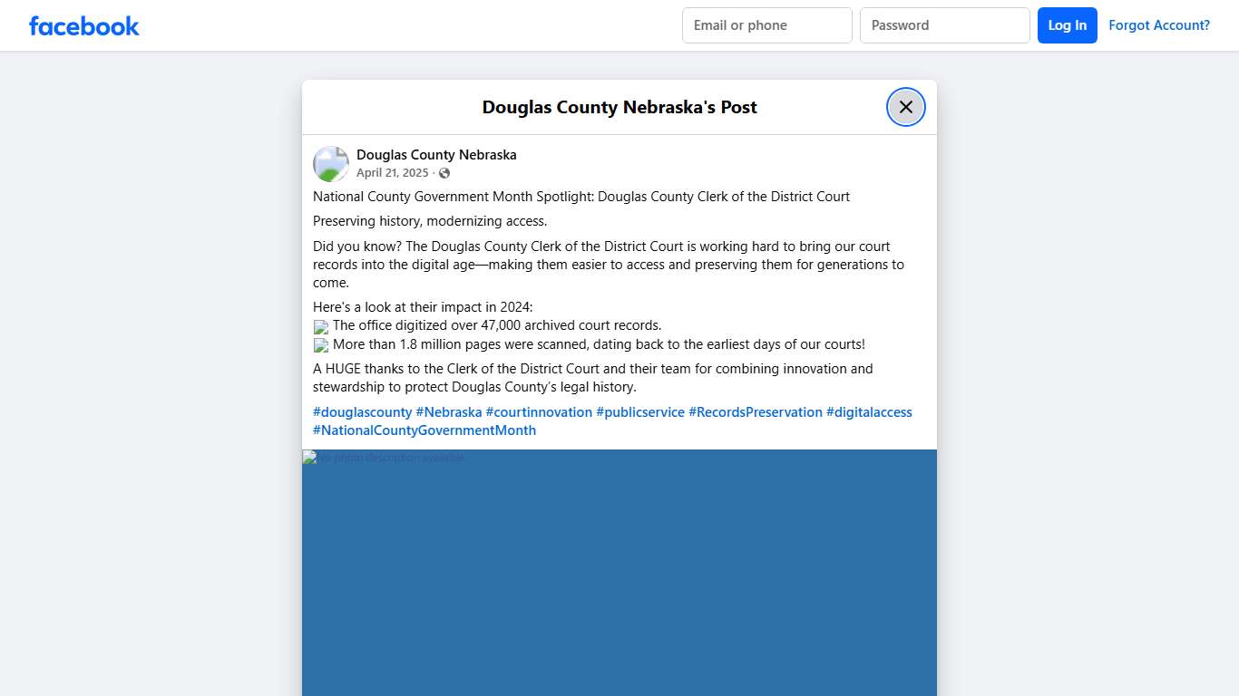 National County Government Month... - Douglas County Nebraska Facebook